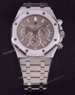 Audemars Piguet Replica Royal Oak SS Gray Chronograph Dial Watch